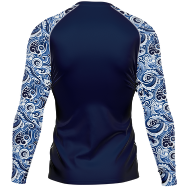 Chokefish™ Long Sleeve Rashguard Maori Men's Shirt-002
